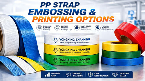 PP Strap Embossing & Printing Options | Yongxing Zhanxing
