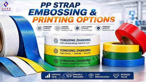 PP Strap Embossing & Printing Options | Yongxing Zhanxing