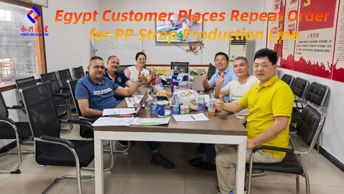 Latest company blogs about Egypt Customer Places Repeat Order for PP Strap Production Line