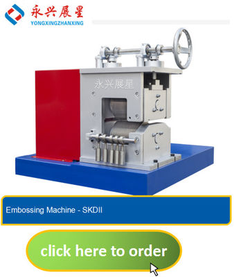 Good price PP PET Straps Embossing Machine Automatic For Plastic Forming Machine online