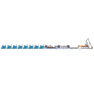 Good price Double Screw PP Packing Strap Making Machine , 9mm PP Strap Extrusion Machine online