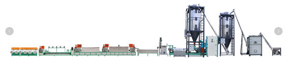 Good price Double Screw PET Packing Belt Making Machine High Accuracy Transparent PET Strapping Tape online
