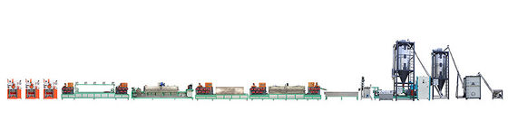 Good price Fully Automatic Packing Belt Making Machine Plastic PET Strap Making Machine online