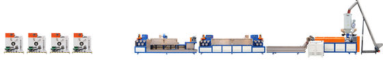 Good price 4*9mm Full Automatic PP Strap Production Line 200~250Kg/hr online