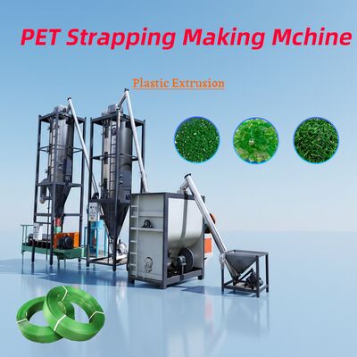 Good price Single Screw Extruder Strong Tension Embossed Pet Band Strap Production Line online