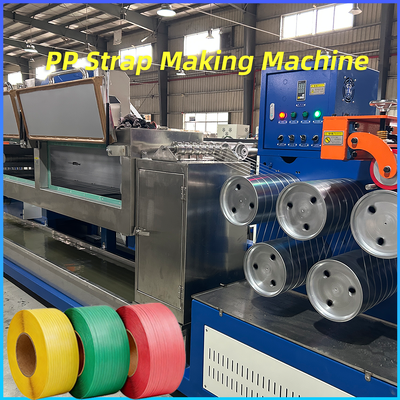 Good price Pet Pp Strap Band Tape Making Machine Packing Tape Band Production Line online