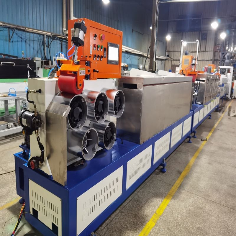 Safe And Reliable PP Belt Strapping Machine , 110mm PP Strap Extrusion Machine