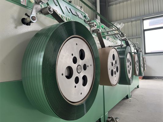 Semi-Automatic PET Strap Winder with PLC Control 9-32mm Width