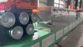 High-accuracy Automatic Single Screw PET Strap Making Machine for Packing Belt Production Line