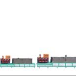 9mm PET Strap Making Machine , Lighter Weight PET Strap Production Line
