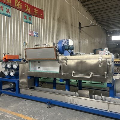 Single Screw PP Strap Production Line for Recycled PP Granules