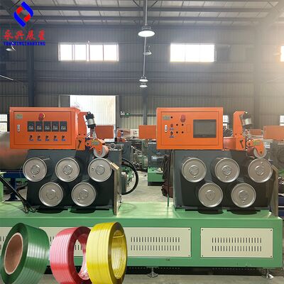 Good price Automatic High Accuracy PET Strapping Tape Production Line with Customizable Width 9-32mm PET Extrusion Machine online