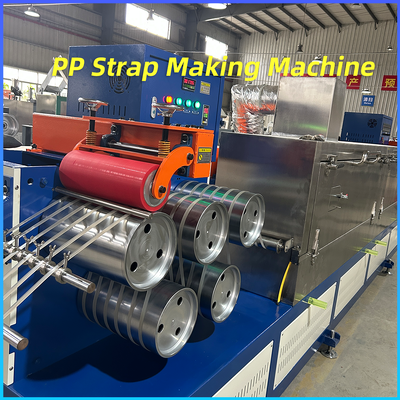 280kg/h 6 Out PP Strap Making Machine for 5-19mm Polypropylene Strap Production Line