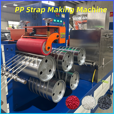 Recycled PP Strap Production Line High Capacity PP Strap Machine