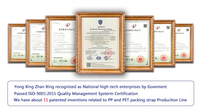 20000kg Polypropylene Strapping Belt Extrusion PP Strap Band Making Machine Production Line 14