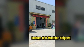 Large Custom Packaging Belt Production Equipment Shipment | Factory Direct Supply