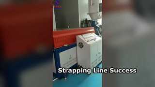 Fully Automatic PP Strapping Production Line Commissioned Successfully 